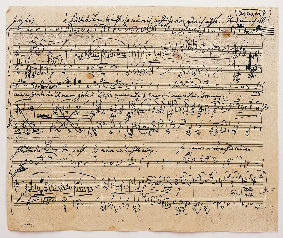 handwritten musical notation